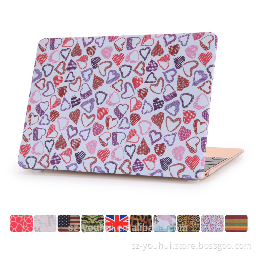 10 Colors Multicolor Matte Leopard Camouflage Wood Hard Case Flip Cover for Macbook 12.1" with Retina